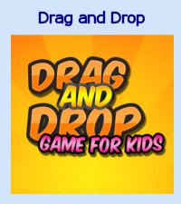 Drag and Drop kids puzzle game