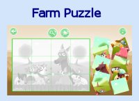 Slide puzzle fun game