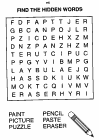 Word search puzzles