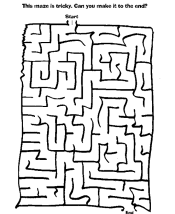 hard kids maze