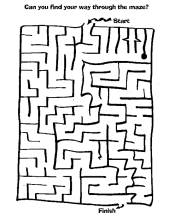 kids maze games