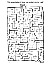 free kids maze game