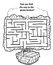 kids maze game