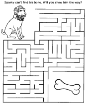 kids maze game